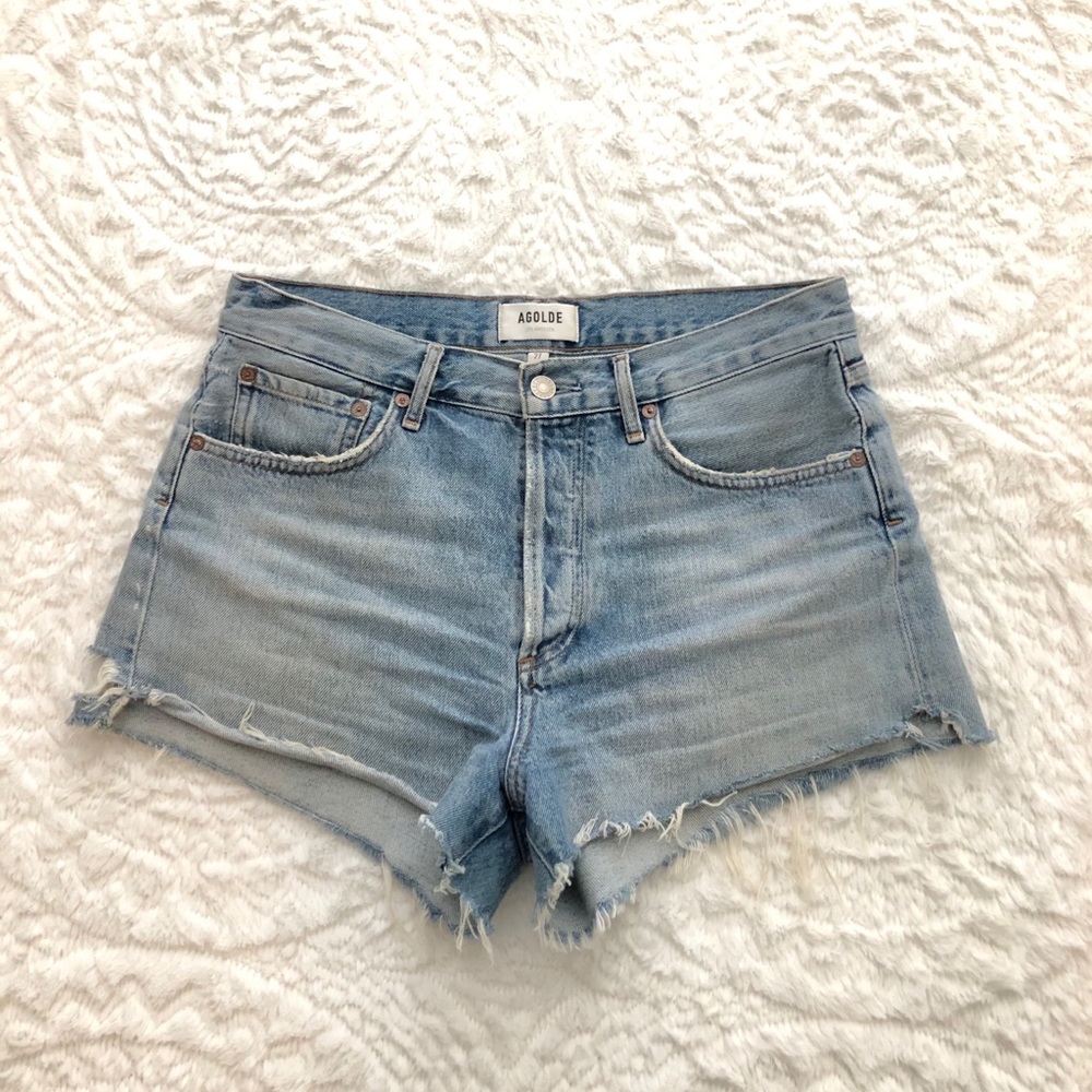Agolde Parker vintage cut offs